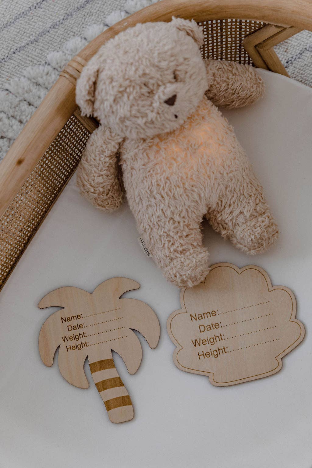 Announcement Plaque - Seashell