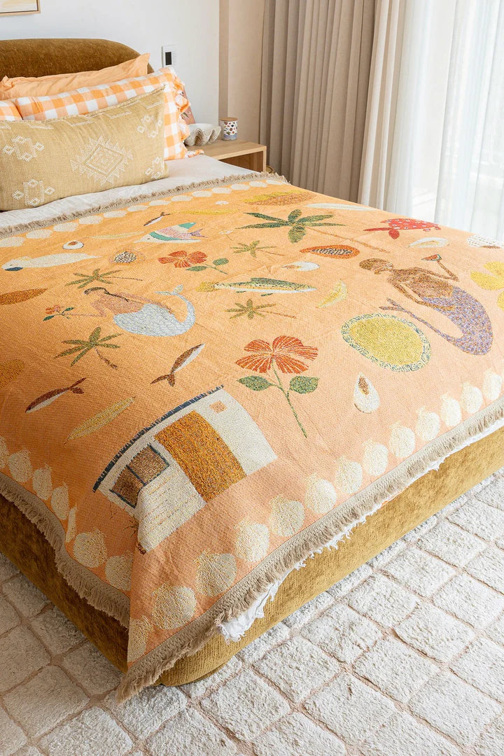 Abundance Art Throw Rug By Gabrielle Diamantis