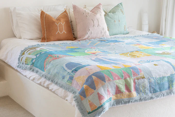 Rock The Kasbah Art Throw Rug By Sue Fantini