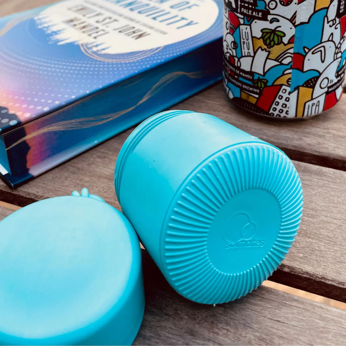 Sky Blue Refillable Roll-on Applicator