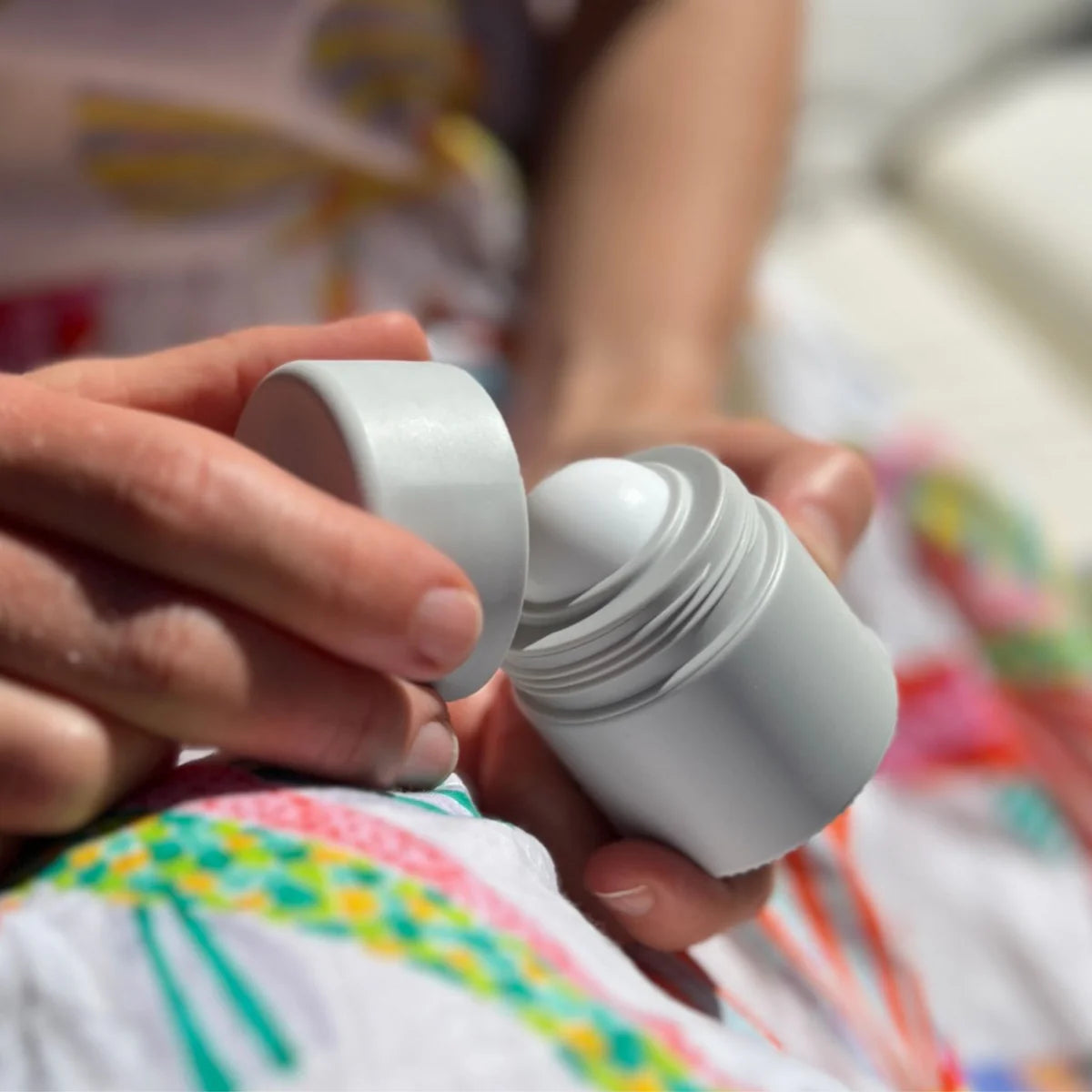 Ghost Gum Grey Refillable Roll-on Applicator